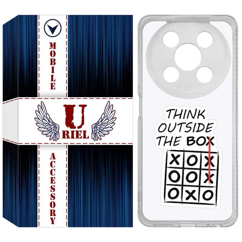 کاور یوریل مدل Clear کد 96 طرح انگیزشی مناسب برای گوشی موبایل وکال V2 / V2 Lite