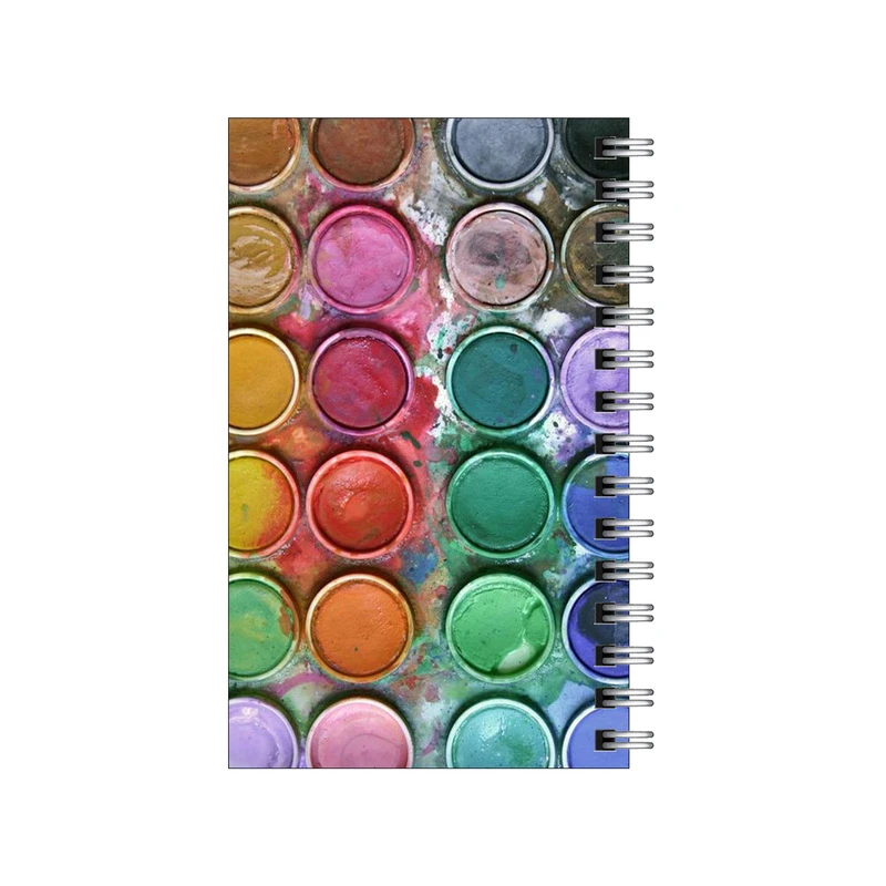 دفترچه یادداشت مدل to do list طرح پالت آبرنگ کد 8123567