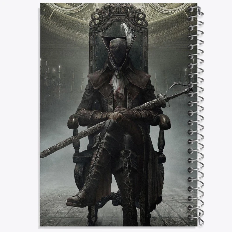 دفتر لیست خرید 50 برگ خندالو طرح بازی بلاد بورن Blood Borne کد 30063