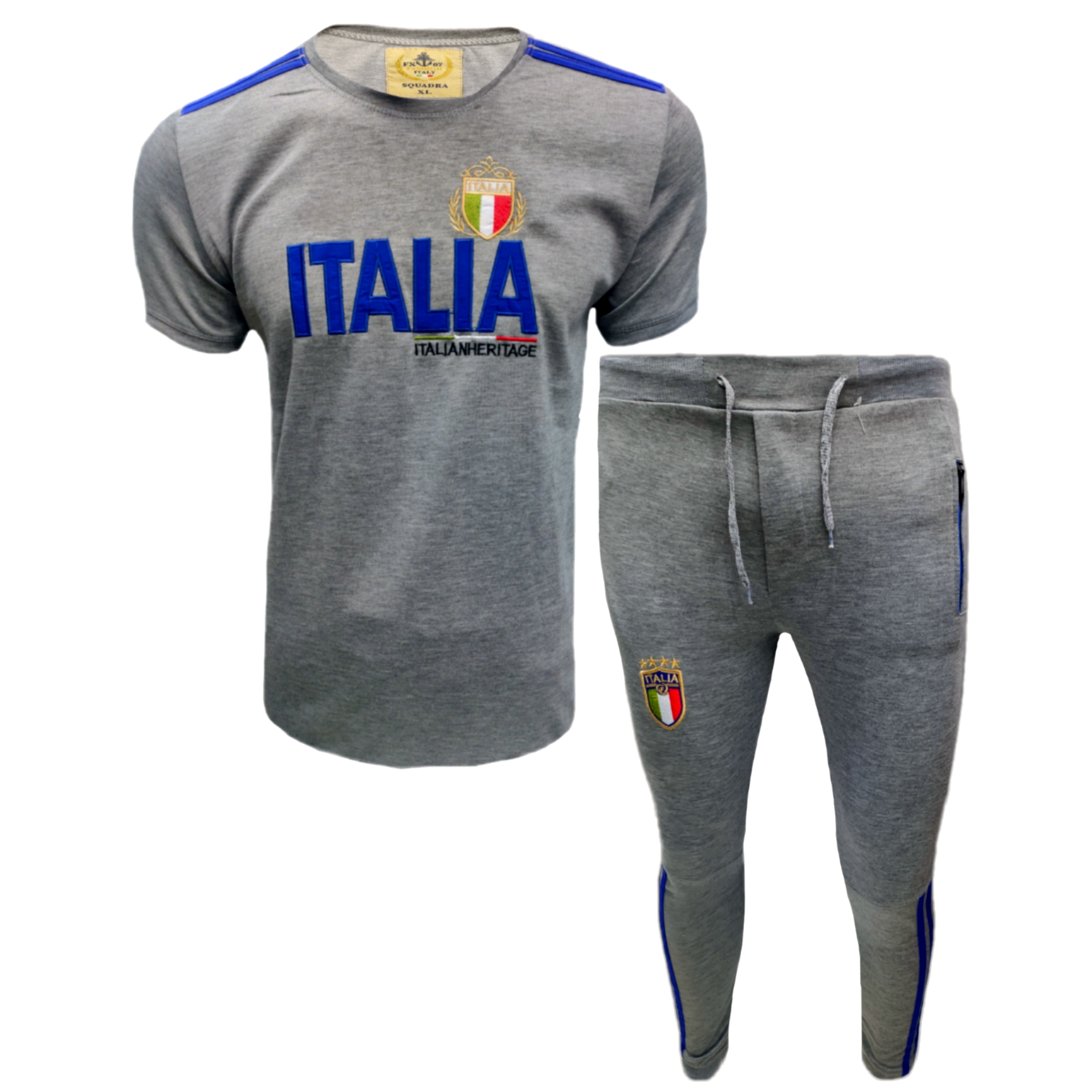 ست تی شرت و شلوار ورزشی مردانه مدل ITALIAGT K105