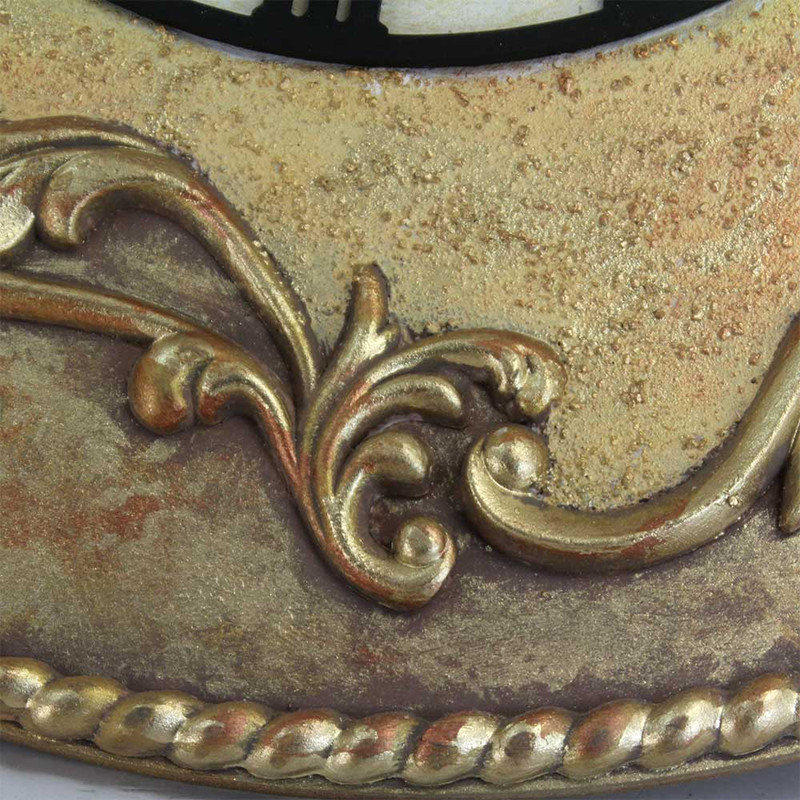 ساعت دیواری چوبی طرح Rewin کد 48