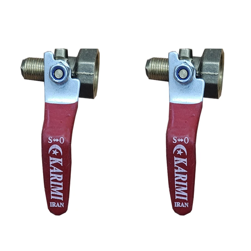 شیر گاز کریمی مدل ۱/۲ ژیگلور خور بسته 2 عددی