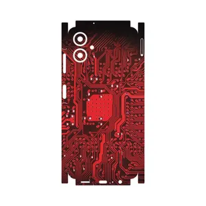 MAHOOT Red_Printed_Circuit_Board-FullSkin Cover Sticker for Samsung Galaxy A06