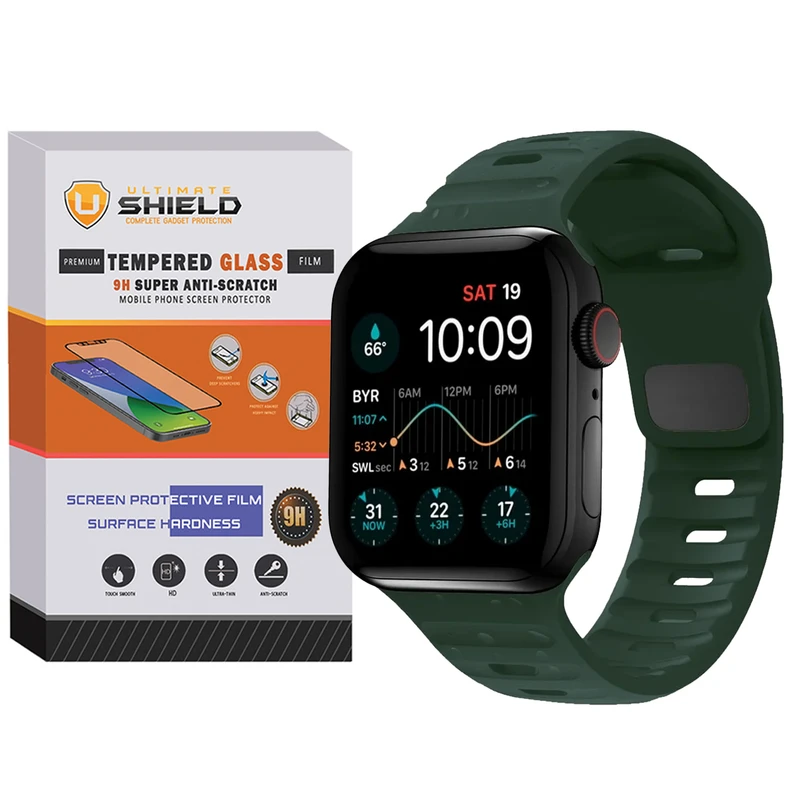 بند آلتیمیت شیلد مدل Spig Sport UL مناسب برای اپل واچ سری 1/2/3 سایز 42 میلی متری