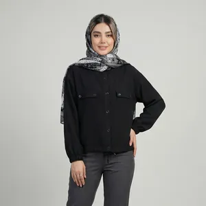 شومیز آستین بلند یقه گرد زنانه توریور مدل 4040054