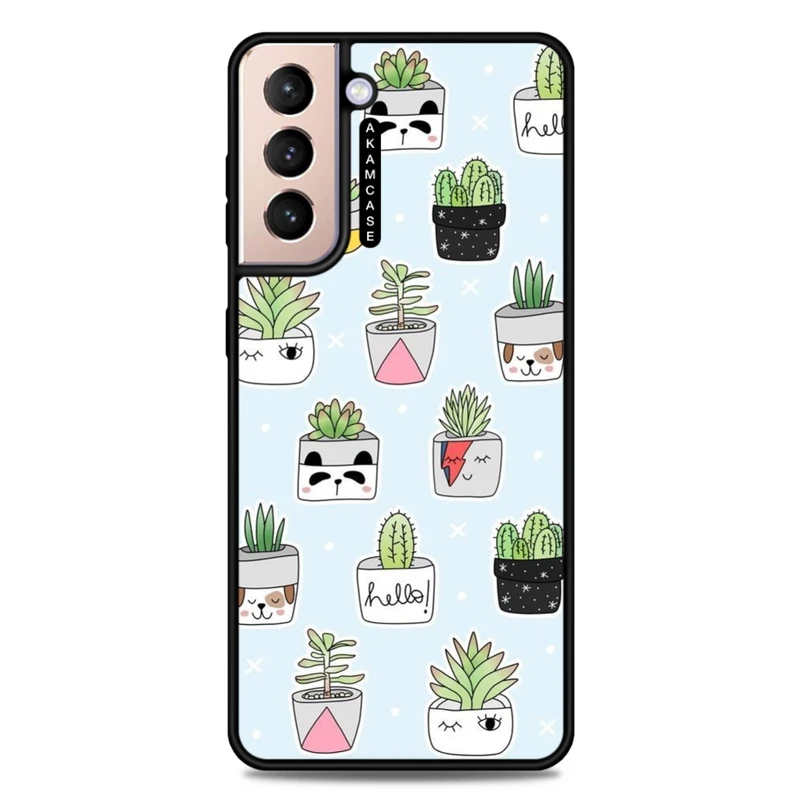 کاور آکام مدل AMC-WSGS21P-CACTUS-45 مناسب برای گوشی موبایل سامسونگ Galaxy S21 Plus