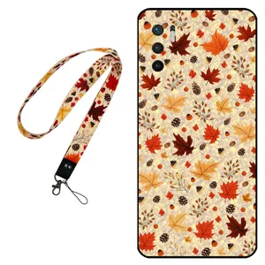 Megafone Fall 0017 Cover For Xiaomi Redmi Note 10 5G / Poco M3 Pro Mobile Neckband