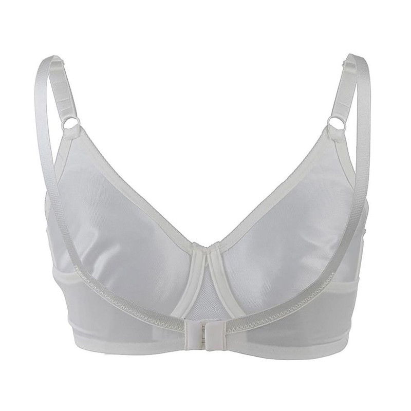 سوتین زنانه لین مدل فنردار کد 4680-741 رنگ سفید