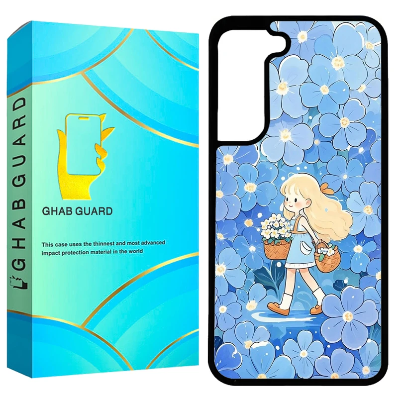 کاور قاب گارد طرح دختر مدل GCHPA21F مناسب برای گوشی موبایل سامسونگ Galaxy S21 FE 5G
