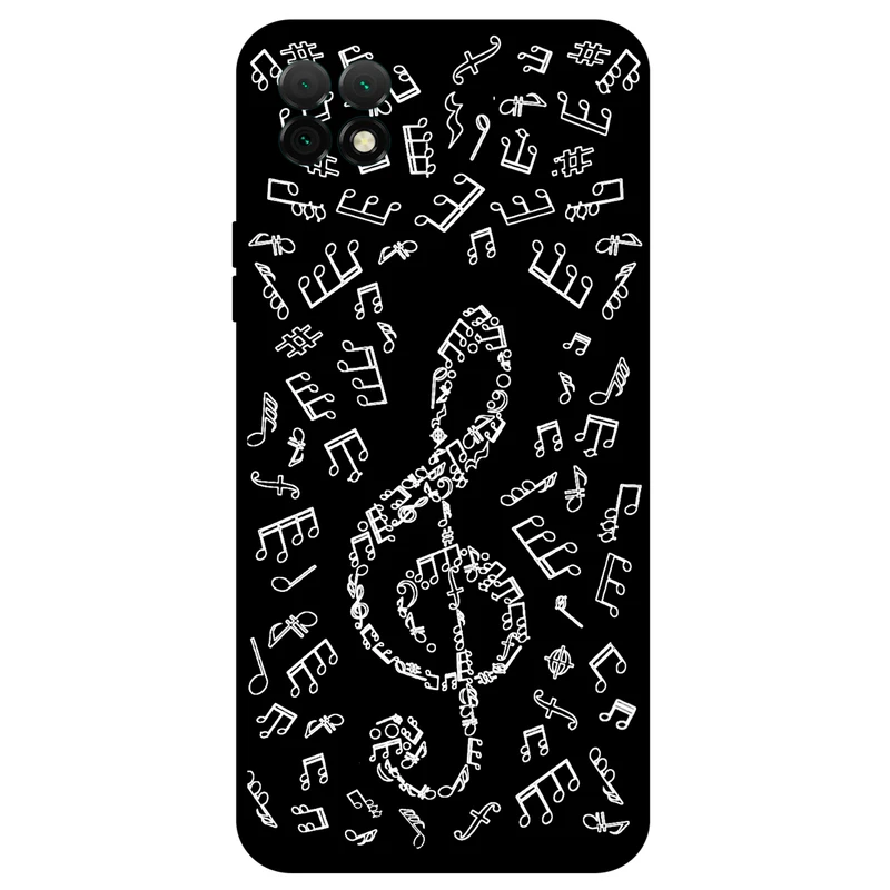 کاور مگافون طرح نوت موسیقی مدل 1370 مناسب برای گوشی موبایل هوآوی Nova Y60 