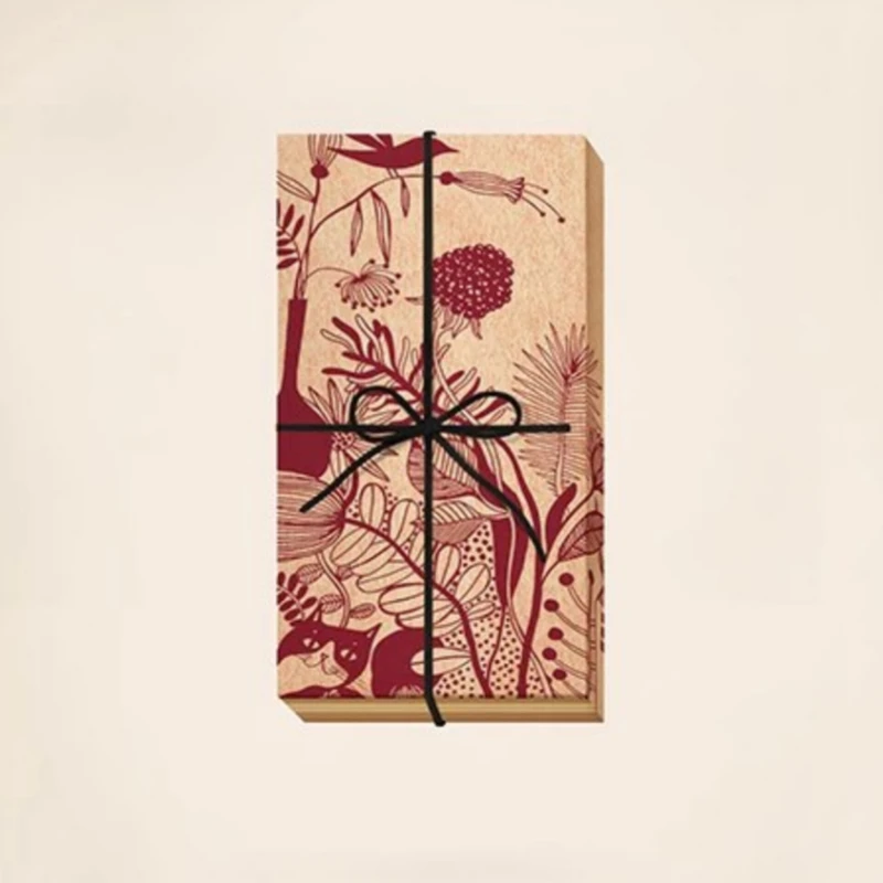 دفترچه یادداشت و دفترچه 120 برگ مریخ مدل Flower 5034