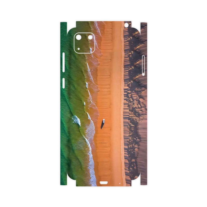 برچسب پوششی ماهوت مدل Beach and Green Sea-FullSkin مناسب برای گوشی موبایل هوآوی Y5p