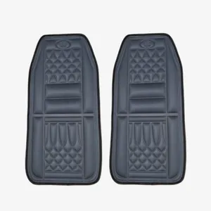 پشتی طبی صندلی خودرو مدل عرقگیر کد L330 طرح Diamondمجموعه 2 عددی