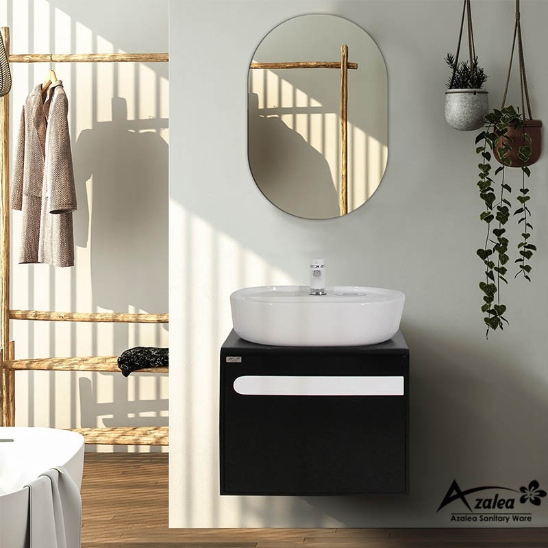 ست کابینت روشویی آزالیا مدل ellipse11 به همراه آینه