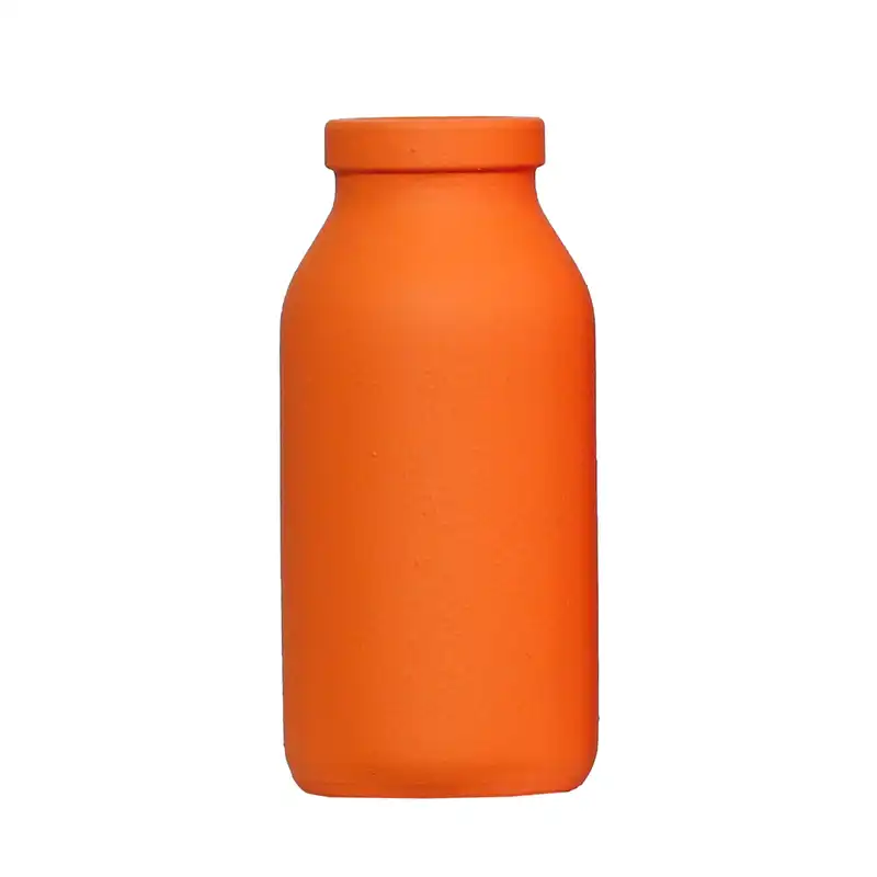 گلدان شیشه‌ای مدل فانتزی رنگی کد S200