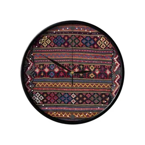 ساعت دیواری مدوپد طرح فرش گلیم مدل C-Gilim10