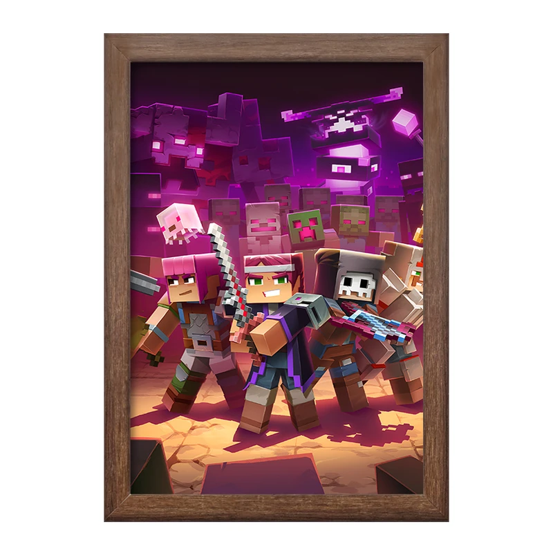 تابلو خندالو طرح ماینکرافت (Minecraft) کد F3507