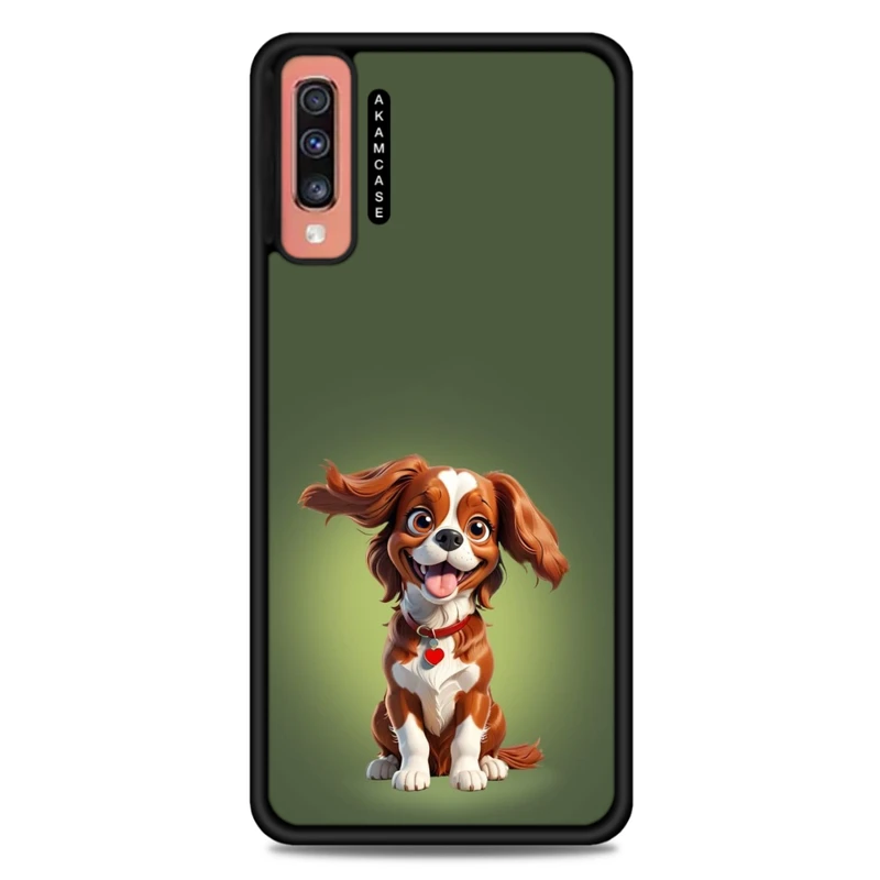 کاور آکام مدل AMC-WSGA70-DOGS-13 مناسب برای گوشی موبایل سامسونگ Galaxy A70