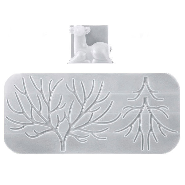 قالب رزین مدل گوزن مجموعه 2 عددی