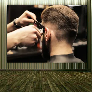 پوستر دیواری طرح آرایشگاه مردانه کد BK1951