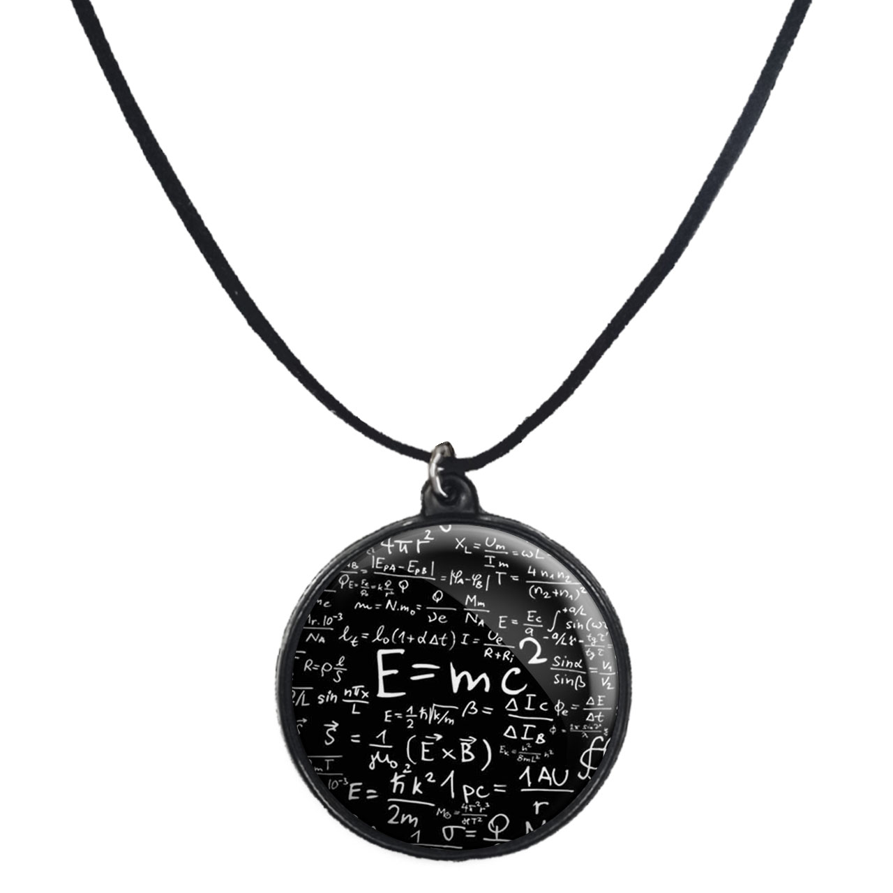 گردنبند پرمانه طرح ریاضی و فیزیک کد pmb.3145 مدل دو طرفه