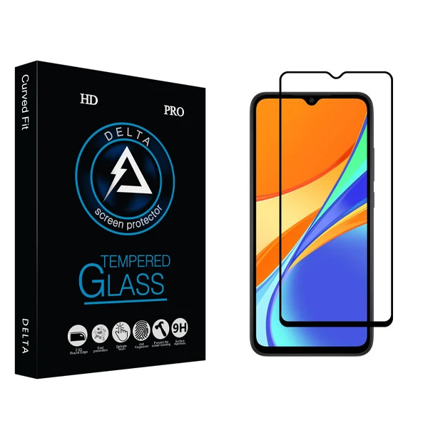 محافظ صفحه نمایش دلتا مدل Fit مناسب برای گوشی موبایل شیائومی Redmi 9