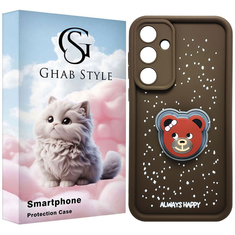 کاور قاب استایل مدل سیلیکونی طرح چراغدار مناسب برای گوشی موبایل سامسونگ  Galaxy A25 / A25 5G