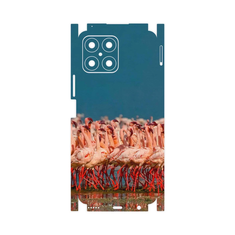 برچسب پوششی ماهوت مدل Flamingo-FullSkin مناسب برای گوشی موبایل آنر X8