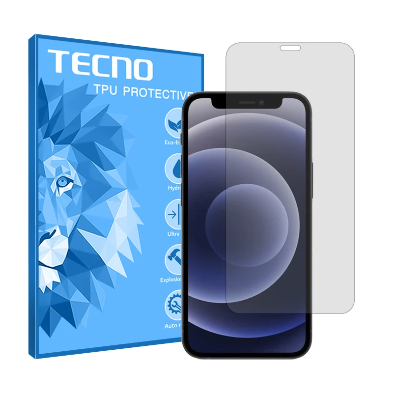 محافظ صفحه نمایش شفاف تکنو مدل HyGEL مناسب برای گوشی موبایل اپل iPhone 12