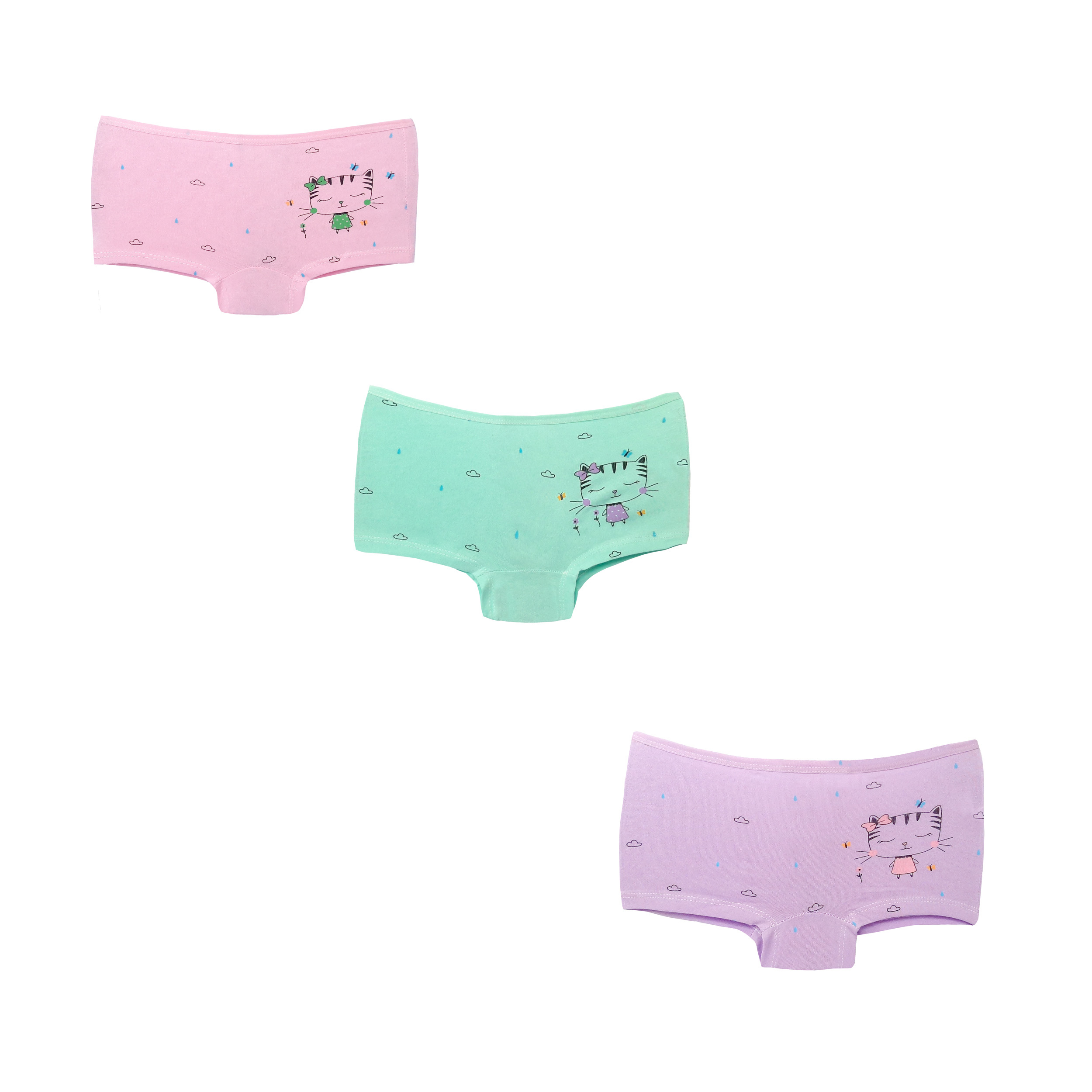 شورت دخترانه مدل STV109-1 مجموعه 3 عددی