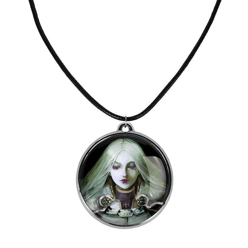 گردنبند خندالو مدل ترسا انیمه کلیمور کد 3348933490