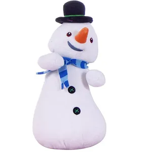 عروسک طرح آدم برفی مدل Chilly کد 738.11 ارتفاع 30 سانتی‌ متر