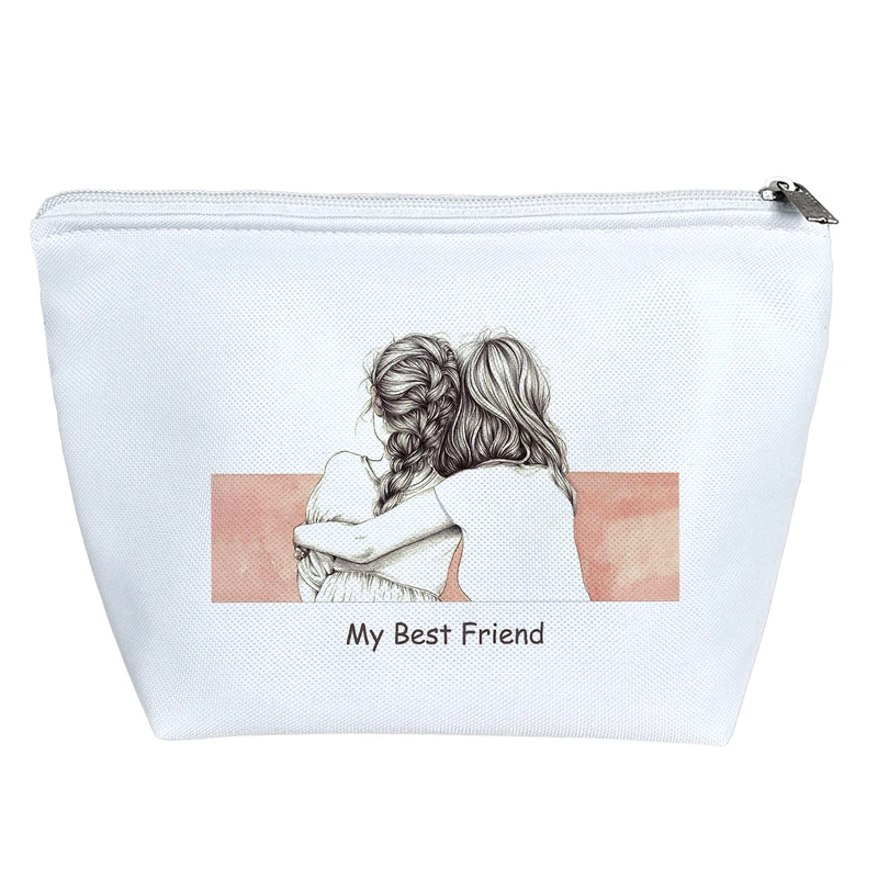 کیف لوازم آرایش دخترانه خندالو مدل My Best Friend کد H885