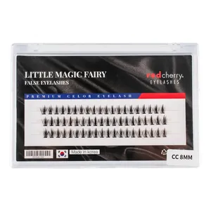 مژه مصنوعی رد چری مدل خوشه‌ای بسته 60 عددی