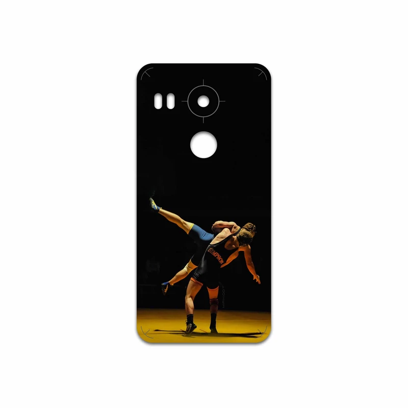 برچسب پوششی ماهوت مدل Wrestling مناسب برای گوشی موبایل گوگل Nexus 5X