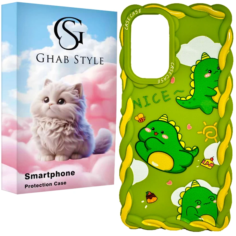 کاور قاب استایل مدل موجدار فانتزی مناسب برای گوشی موبایل سامسونگ Galaxy A36 / Galaxy A56