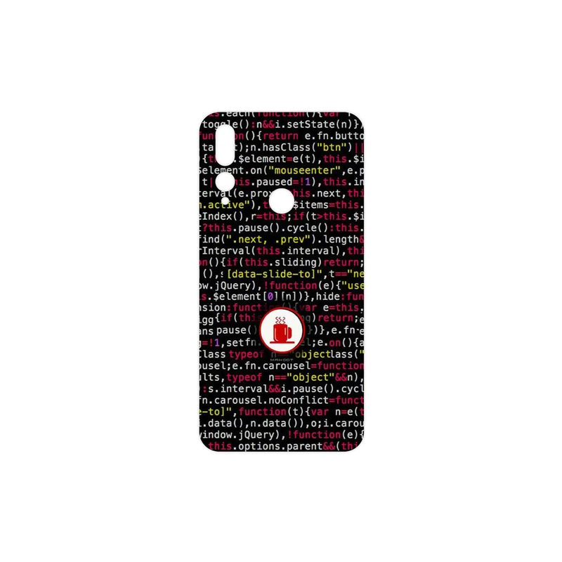 برچسب پوششی ماهوت مدل Programming 1 مناسب برای گوشی موبایل هوآوی Y9 Prime 2019