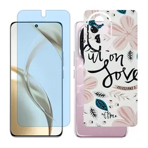 Glass Together model matte anti blue screen protector suitable for Honor 200 mobile phone with back cover sticker