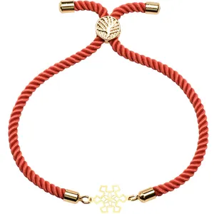 دستبند طلا 18 عیار زنانه الن نار مدل دونه برف کد ELN1582