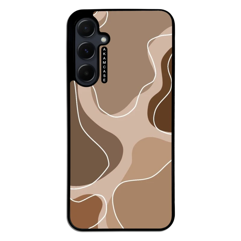 کاور آکام مدل AMC-WSGA55-CREAMY-18 مناسب برای گوشی موبایل سامسونگ Galaxy A55