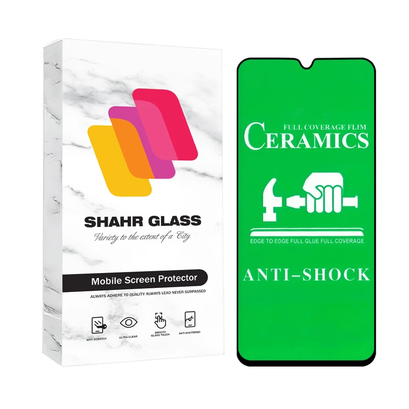محافظ صفحه نمایش سرامیکی شهر گلس مدل CERCLRSH مناسب برای گوشی موبایل سامسونگ Galaxy A31 / A32 4G / A22 4G / F22 / A33 5G