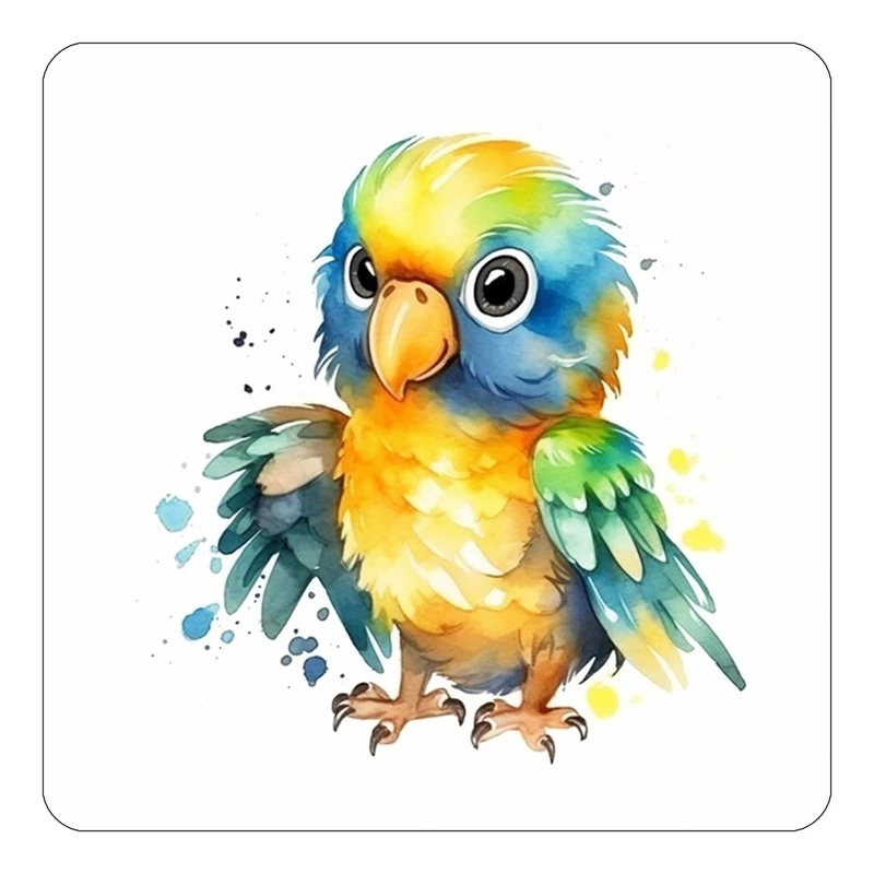 مگنت کاکتی طرح حیوانات رنگی مدل mp27069