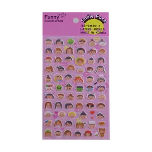 استیکر کودک مدل Smile face کد 15S-SM301.1