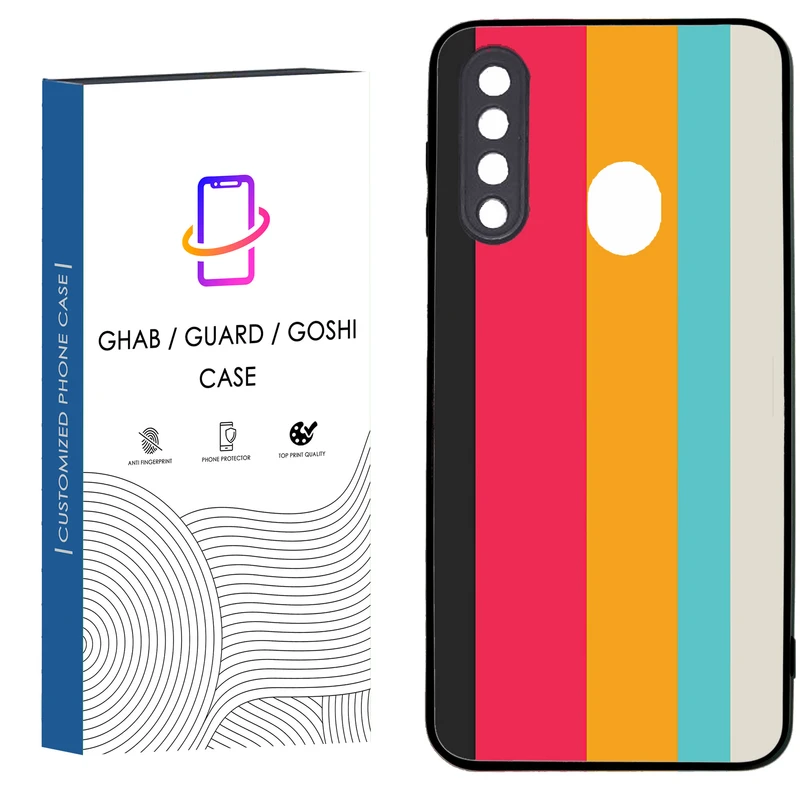 کاور قاب گارد گوشی طرح ساده کد 20 - TPU مناسب برای گوشی موبایل سامسونگ Galaxy A20S