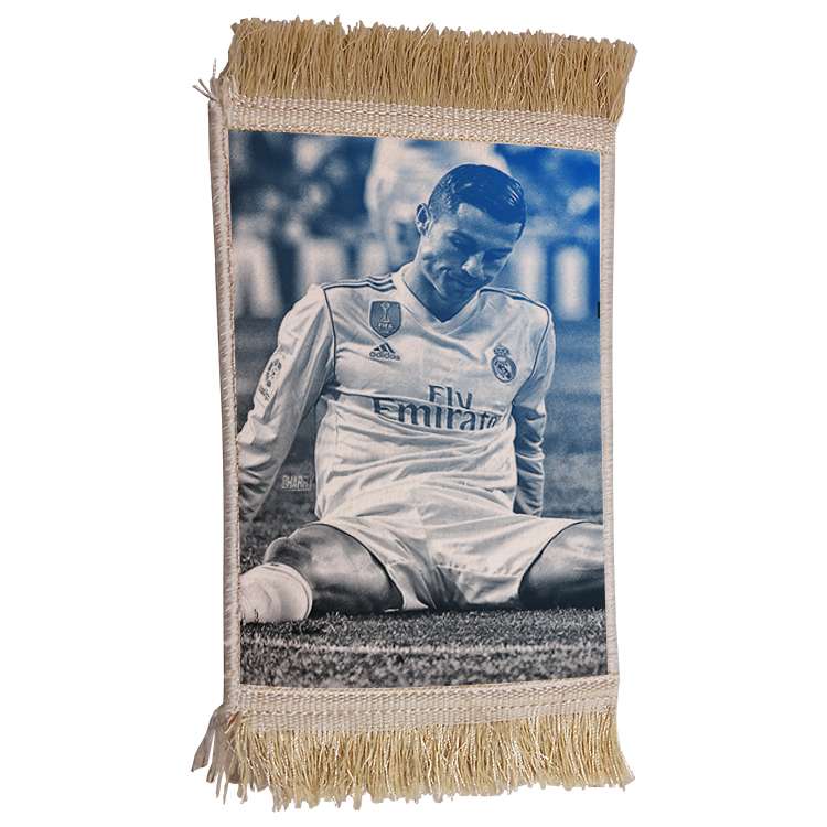 فرش ماشینی دیوارکوب مدل رونالدو کد 577