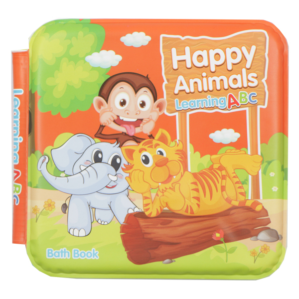 کتاب حمام کودک مدل Happy Animals