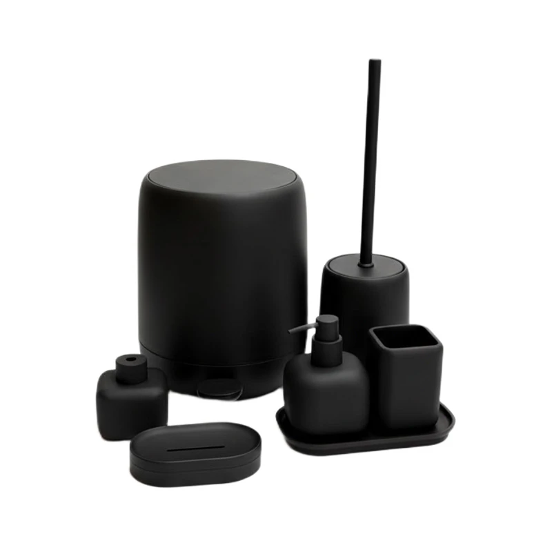 ست سرویس بهداشتی 7 تکه دلفین مدل Nl-740-bl