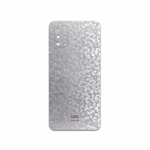 MAHOOT Silver-Silicon Cover Sticker for Samsung Galaxy M31S