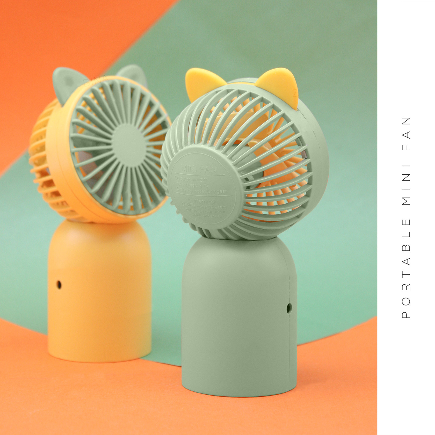 پنکه همراه مینی فن مدل Cat