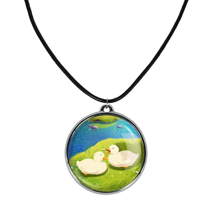 گردنبند خندالو مدل اردک های خنگ کد 2923929240